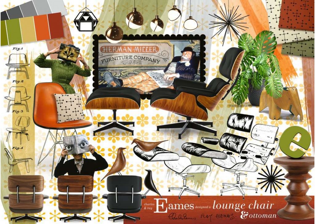 Puzzle Ravensburger Rompecabezas de 1000 Piezas Charles and Ray Eames:  Design Classics