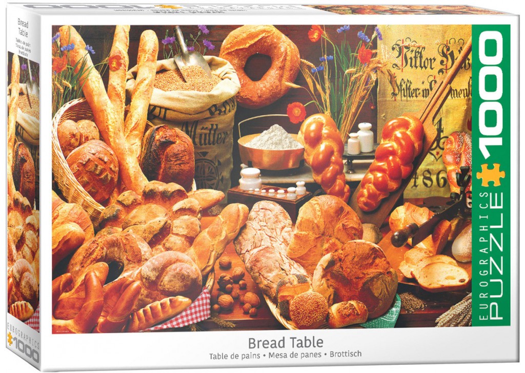 Rompecabezas de Eurographics de 1000 Piezas Bread Table