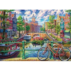 1000pz. - Canal en Amsterdam