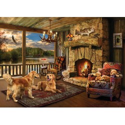 1000pz. - Cabaña a la...