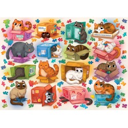 1000pz. - Gatos vs....