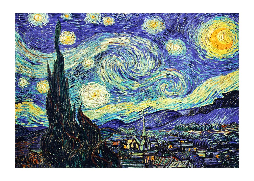 Rompecabezas Exclusivo Piezas Vincent Van Gogh: La Estrellada