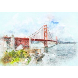 500pz. - El Puente Golden Gate