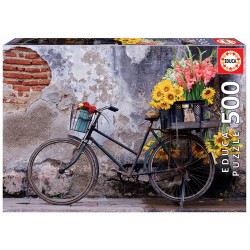 500pz. - Bicicleta con Flores
