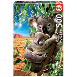 500pz. - Koala y su Cría